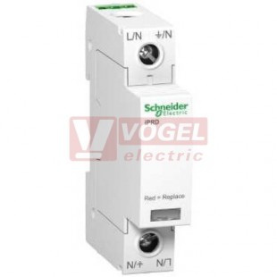 iPRD65r 350V 1P svodič přepětí typ 2+3, 65kA/20kA pro síť TT/TN, s dálk.signalizací, max.trvalé prac.napětí 350V (A9L65101)