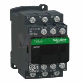 LC1D186BL     Stykač 3P 18A AC-3, 24V DC, pom.kont. 1"Z"+1"V", kabel.oka