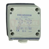 XSDM600539 Indukční čidlo kvádrové 80x80x40mm, 24…240VAC/DC, Sn=60mm, plast, 2-vodiče, nestíněný, NO+NC, šroubové svorky, kabelová průchodka PG 13,5, IP67