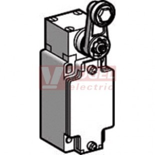 XCKJ10513H7 Polohový spínač Universal Classic, kovový, páka kovová s kladkou, 1Z+1V, s mžik.funkcí, kabel. vstup 1/2" NPT, IP67