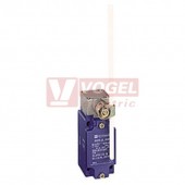 XCKJ50559 Polohový spínač, Osiswitch Classic, kovový, 1Z+1V, páka s termoplast. kruhová tyčí pr. 6mm, závisle spínající, vypnutí před zapnutím, kabel.vstup 1x PG13,5, IP67