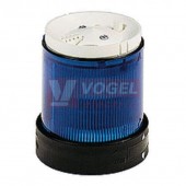 XVBC5G6 Světelné návěstí s přerušovaným světlem, průměr 70mm, 120V, LED modrá, IP65
