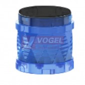 XVUC26 Světelný LED modul, 24V AC/DC modrý, pr.60mm, IP65, trvale svítící, v=50mm