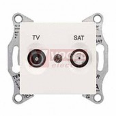 SDN3401923 Zásuvka TV/SAT průběžná 4dB, cream
