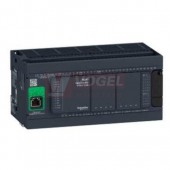 TM241CE40R PLC Modicon M241, 100-240VAC, 24DI, 16DQ (12 relé), 1x Ethernet, 2x Sériová linka, 1x miniUSB, slot SD