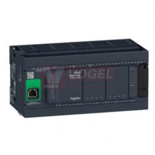 TM241CE40U PLC Modicon M241, 24VDC, 24DI, 16DQ (neg. logika), 1x Ethernet, 2x Sériová linka, 1x miniUSB, slot SD