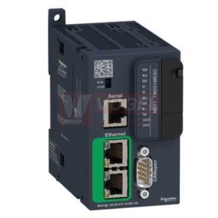 TM251MESC PLC Modicon M251, 1x Ethernet, 1x CanOpen, 1x Sériová linka, 1x miniUSB, slot SD