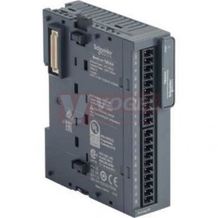 TM3AI4 Rozšiřující karta, 4AI (+/-10V, 0-10V, 0-24mA, 4-24mA; 12bit)