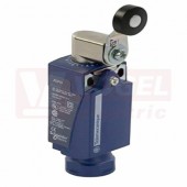 XCKP2118M12 Polohový spínač Universal Osiconcept, plastový, páka s plast.kladkou, 1Z+1V, s mžik.funkcí, konektor M12/4pin/vidlice, IP66
