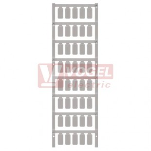 SM 18/9,5 K MC NE GR MultiCard, značení přístrojů SwitchMark, štítek šedý v9,5 x š18mm, samolepící, PA66 (1248610000)