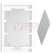 CC 85/54 O4MM MC NE GR MultiCard, značení přístrojů ClipCard, štítek sv.šedý, s otvory v rozích, v30mm x š30mm, PA66 (1248510000)