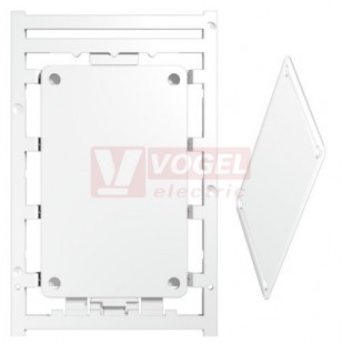 CC 85/54 O4MM MC NE WS MultiCard, značení přístrojů ClipCard, štítek bílý, s otvory v rozích, v30mm x š30mm, PA66 (1248480000)