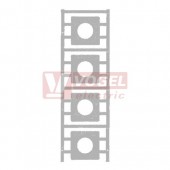 SM 45/45-24 MC NE GR MultiCard, značení pod ovládací hlavice průměr 24mm SwitchMark, bez potisku, štítek šedý, v45mm x š45mm, PA66 (1248670000)