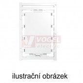 CC 85/54 MC NE BL MultiCard, značení přístrojů ClipCard, bez potisku, štítek modrý, v54mm x š85mm, montáž do držáku Logimark-H, PA66 (1208430000)