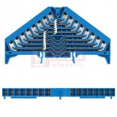 PPV 8 BL 35X15 DGR svorka 8-patrová distribuční (DCS marshalling), max. 1,5mm2, sv.modrá, PUSH-IN, na DIN lištu TS35x15 (1267870000)
