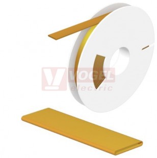 HSS-HF 6.4-12.7 EL Y MultiMark, bužírka popisovací smrštitelná 2:1, označení vodičů a kabelů, žlutá, š 20,9mm délka 13 000mm, pro vodiče 6,4-12,7mm, Polyolefin, bez halogenu (1423270000)