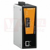 IE-MC-VLT-1TX-1SCS ethernetový Switch ValueLine Medií, konvektor 1xRJ45, 1xSCS optický port 10/100MBit/s, 24-45VDC, IP30, š 53,6mm, -40°..+75° (1286900000)