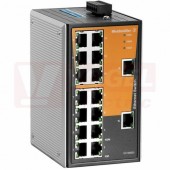 IE-SW-VL16T-16TX ethernetový Switch ValueLine, neřízený, 16x RJ45 10/100MBit/s, 12-60VDC, IP30, š 80,5mm, -40..+75°C (1286590000)