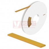 HSS-HF 2.4-4.8 EL Y MultiMark, bužírka popisovací smrštitelná 2:1, označení vodičů a kabelů, žlutá, š 7,6mm délka 13 000mm, pro vodiče 2,4-4,8mm, Polyolefin, bez halogenu (1423240000)