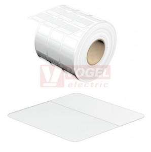 THM WO VIN 25/25 WS štítek samolepící pro označení vodičů a kabelů, bílý, š/v 25x25mm, popis.pole 10x25mm, průřez vodiče 0,75-120mm2, vinylová folie (1253150000)