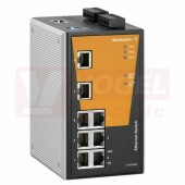 IE-SW-PL08M-8TX ethernetový Switch PremiumLine, řízený, 8xRJ45 10/100MBit/s, 12-60VDC, IP30, š 80,2mm, -10..+60°C (1241040000)