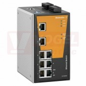 IE-SW-PL08MT-8TX ethernetový Switch PremiumLine, řízený 8xRJ45 10/100MBit/s, 12-45VDC, IP30, š 80,2mm, -40°C..+75°C (1286780000)