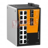 IE-SW-PL16M-14TX-2SC ethernetový Switch PremiumLine, řízený, 14xRJ45, 2xSC optický port, 10/100MBit/s, 12-45VDC, IP30, š 94mm, 0..+60°C (1241120000)