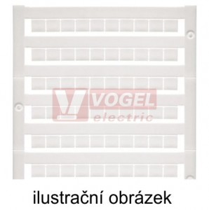 DEK 5/6 MC NE GE MultiCard, štítek bez potisku, barva žlutá, š6mm x v5mm, PA66 (1238280000)