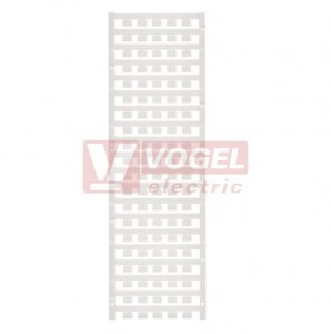 DEK 5/8-11.5 MC NE WS označení svorek, bez potisku, š8mm x v5mm, PA66 (1341630000)