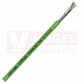 ETHERLINE PN Cat.5e Y 2x2x22/1AWG kabel pro průmyslový Ethernet Cat.5, pro pevné uložení, PROFINET typ A, plášt PVC zelený (RAL6018), UL/CSA (2170891)