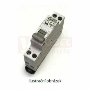 Jistič 1P+N   6A C Bonega (19-106C-PEP-6DPN)  6kA jednomodulový  (DOPRODEJ)