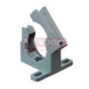 Příchytka 40 UHF36 P36/M40 univerzální držák pro chráničky s boční mont.patkou, šedá (MR-83621616)