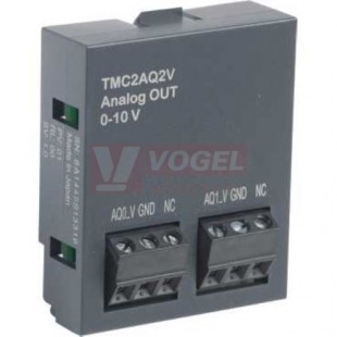 TMC2AQ2V Zásuvný modul M221, 2x analogový výstup 0-10V