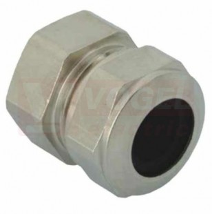 GP 21 vývodka mosazná, AGRO 1400.21, sevření 12,5-20,5 mm, s vnitřním závitem 10 mm, dvoudílné těsnění krátké, IP68