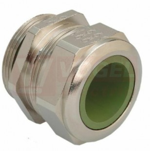 GM  50x1,5 vývodka mosazná, AGRO 1000.50.91.420, sevření 37-42 mm, krátký závit 9 mm, jednodílné těsnění krátké, tepl. odolnost -40°C až +200°C, IP68