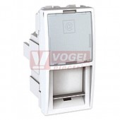 MGU341018 Unica - Zásuvka datová 1xRJ45 S-One, kat.5e UTP, 1 modul, Polar