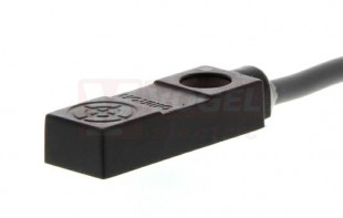 TL-W3MB2 kvádrový snímač indukční 10x6x30mm, Sn=3mm, nestíněný, PNP/NC, kabel 2m