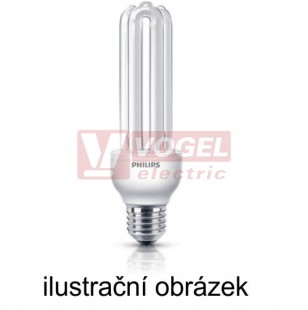 Zářivka E27 23W Philips Essential 6500K, 1420 lum, 220-240VAC, denní světlo, l=175mm, pr.52mm