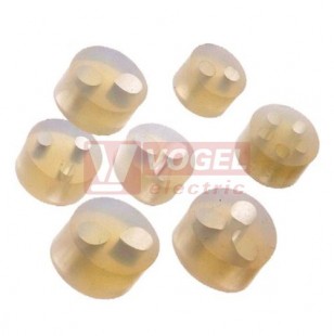 SKINTOP DIX 2x5mm 13250 víceděrová vložka do vývodky Pg13,5, vnější průměr 15mm, materiál Silikon, barva přírodní