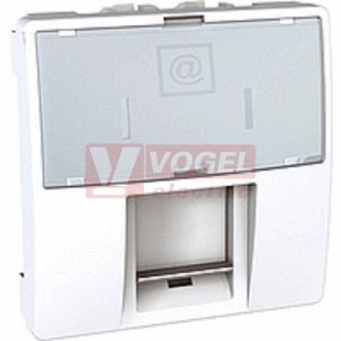 MGU341318 Unica - Zásuvka datová 1xRJ45 S-One, kat.5e STP, 2 modul, Polar