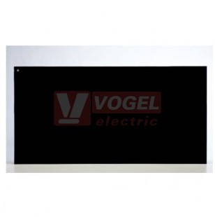 VCIR-1000-G-B Skleněný infrapanel EXCELENT 1000W, černý, 1200x600mm