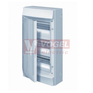 Rozvodnice  36M IP65/36+3M 3ř Mistral65 bez N/PE, plná dvířka, švh 320x600x155mm (1SL1106A00)