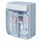 Rozvodnice   4M IP65 1ř Mistral65, bez N/PE, plná dvířka, švh 152x202x117mm (1SL1100A00)
