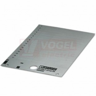 US-EMLP (27X8) SR štítek stříbrný popisovací, samolepící, 27x8mm, 51 štítků ma kartě (828890)