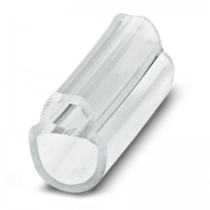 PATG 0/10 Nosiče označení vodiče, nasouvací, transparentní, pro štítek 4x10mm, průměr vodiče 0,6-1,2mm, materiál PVC V0 (1013795)