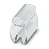 PATG 3/10 Nosiče označení vodiče, nasouvací, transparentní, pro štítek 4x10mm, průměr vodiče 4,0-7,0mm, materiál PVC V0 (1013821)