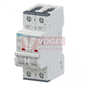 Jistič 1P+N  40A D (LTN-40D-1N) 10kA  Nová Minia (41713)