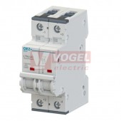 Jistič 2P/DC   1,0A C (LTN-UC-1C-2) 10kA  Nová Minia (41860)