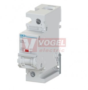 Jistič 1P  80A B LVN-80B-1 Icn=10kA Nová Minia, šířka 1,5M (42262)