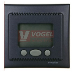 SDN6000270 Termostat programovatelný (vč.čidla pro podlahové vytápění), graphite - VÝROBA UKONČENA